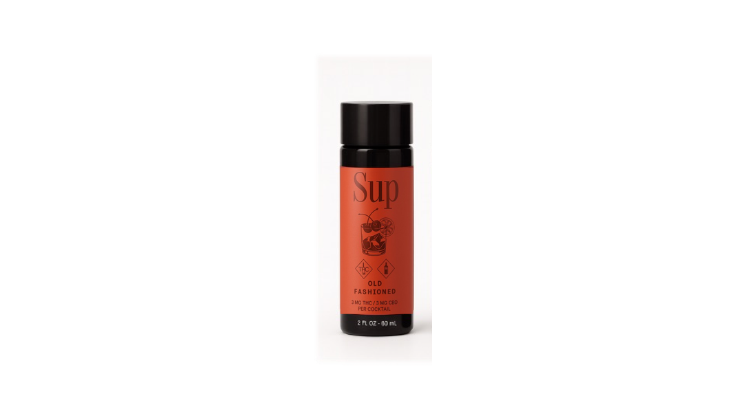 Sup Old Fashioned THC + CBD Mocktail, 2oz Shots 4-pack